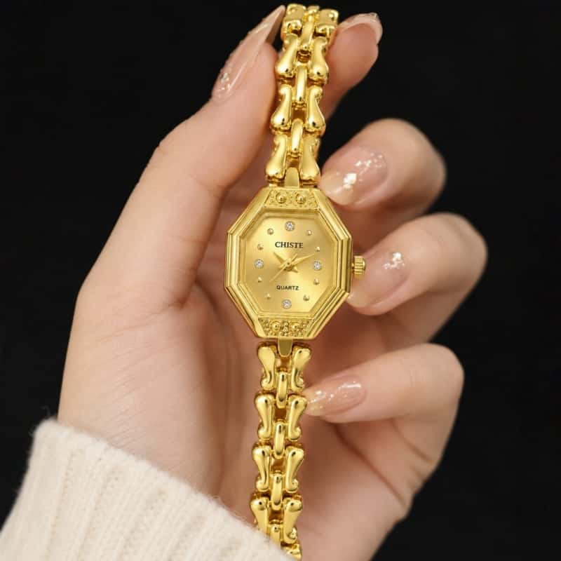 High Jewelry Watches - CHISTE merk dameshorloge Prachtige luxe retro