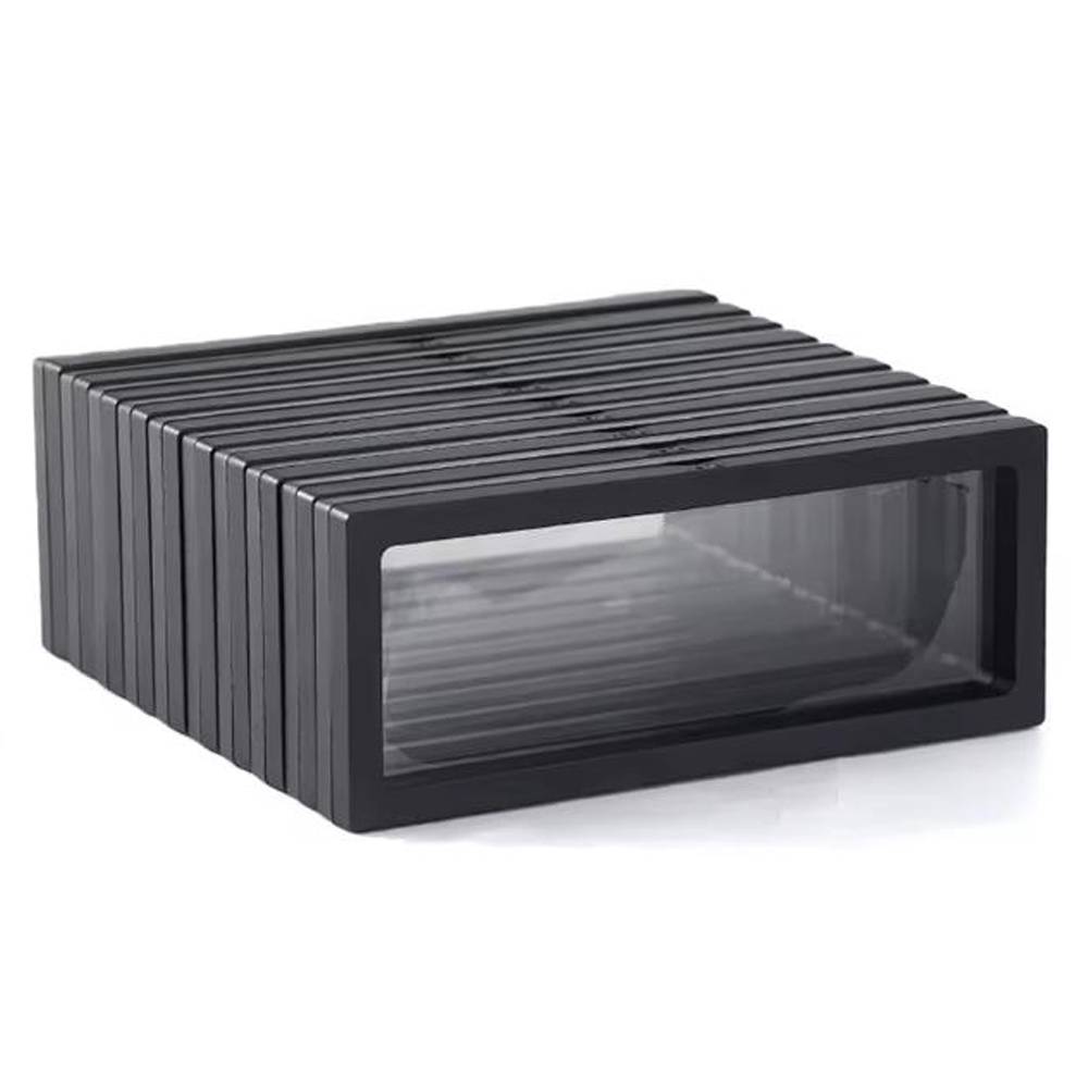 Watch Display Box - Zwart 10 stuks, Transparant zwevend displayrek,