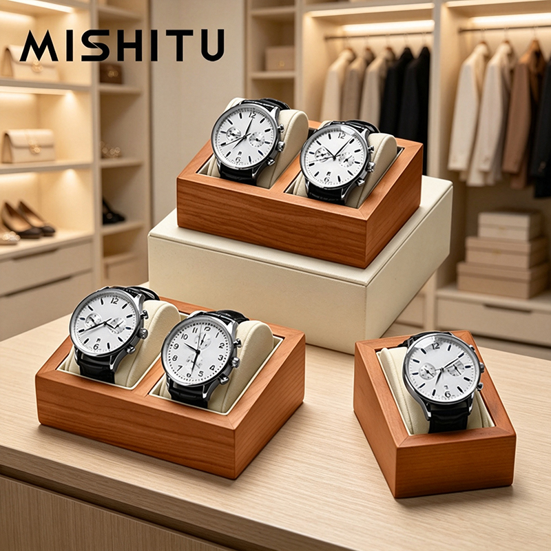 Watch Display Box - MISHITU Massief Houten Horloge Opbergdoos Mannen