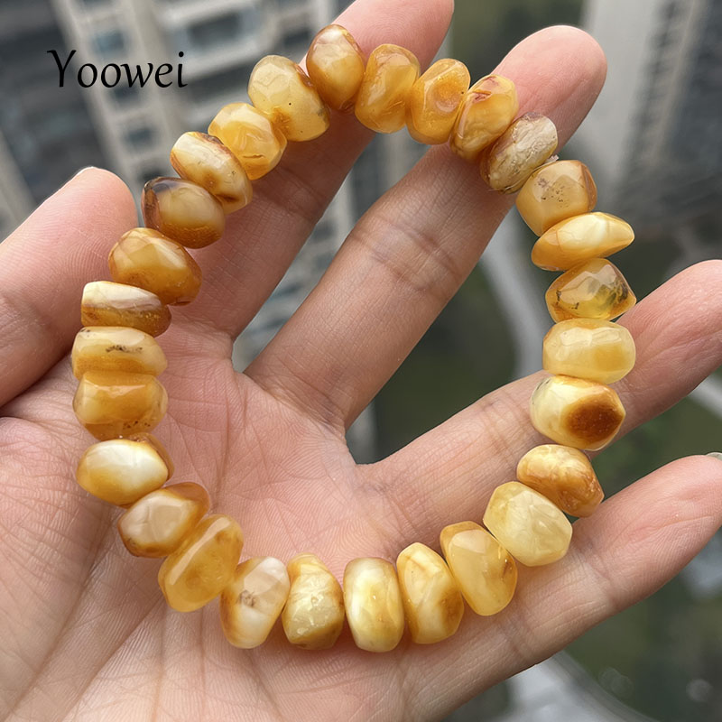 Gemstone Bracelet Healing - 100% Echte Gele Amber Armbanden voor
