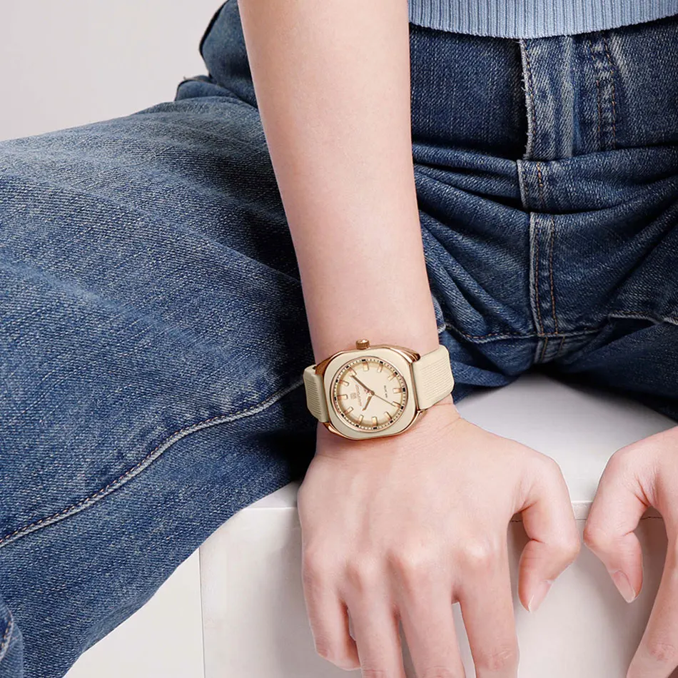 High Jewelry Watches - Topmerk NAVIFORCE 5061 Modieus Elegant Dames