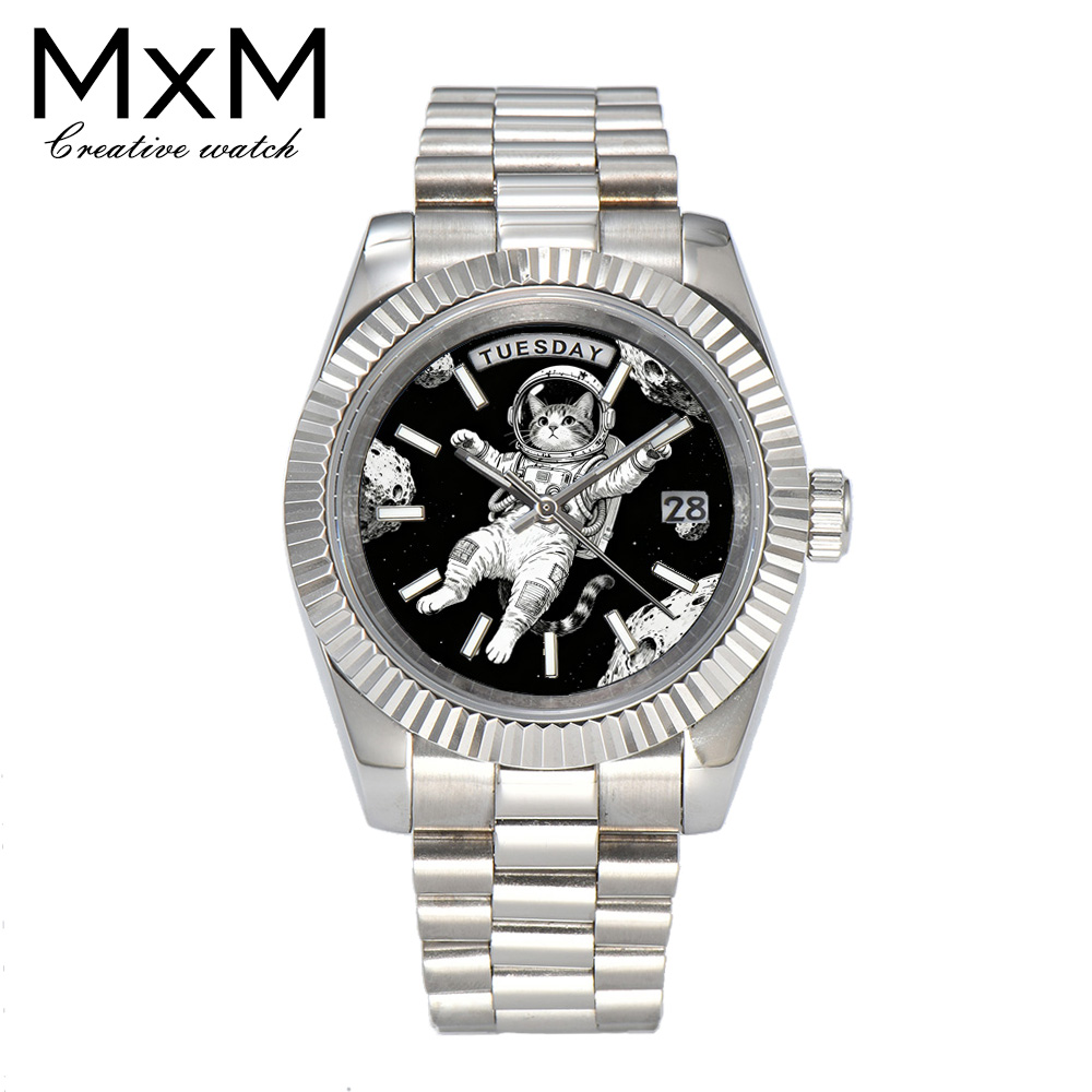 Jewelry Watch - Creatief herenhorloge 40 mm / 36