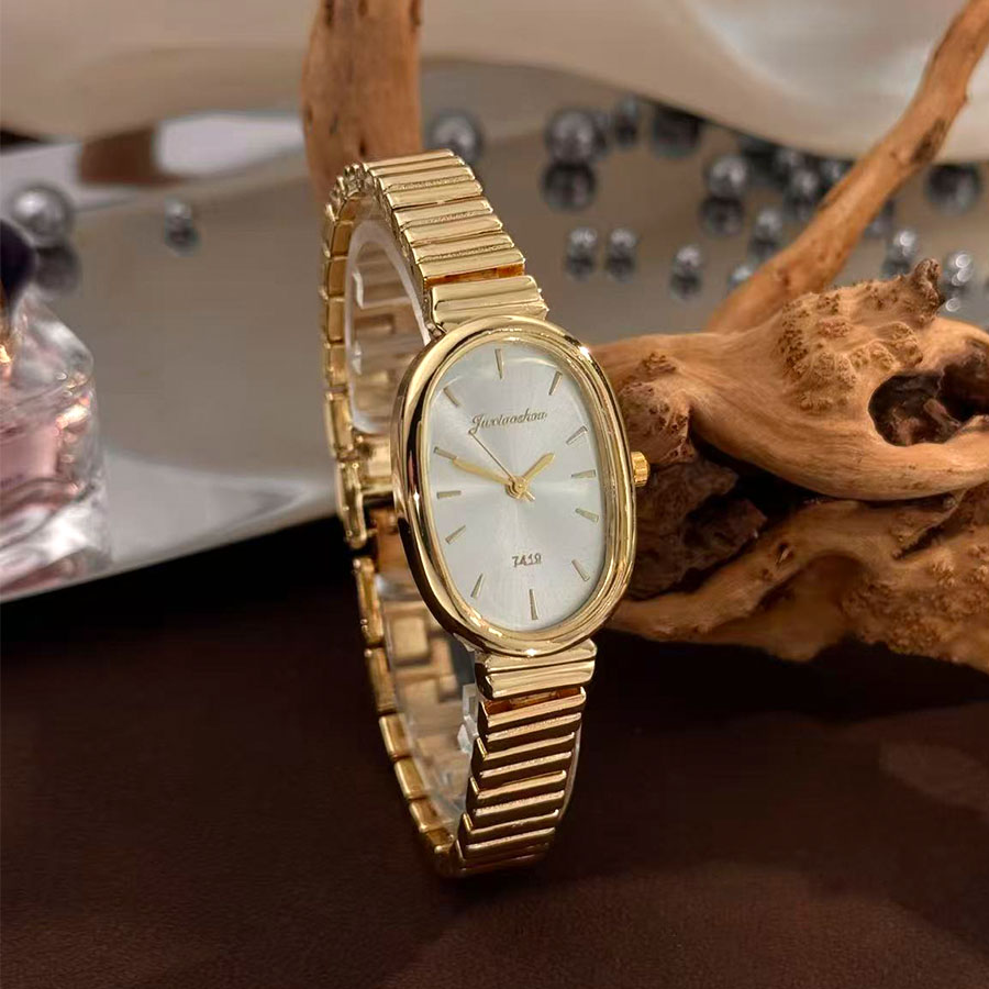 High Jewelry Watches - Nieuw gouden retro mode dames ovaal