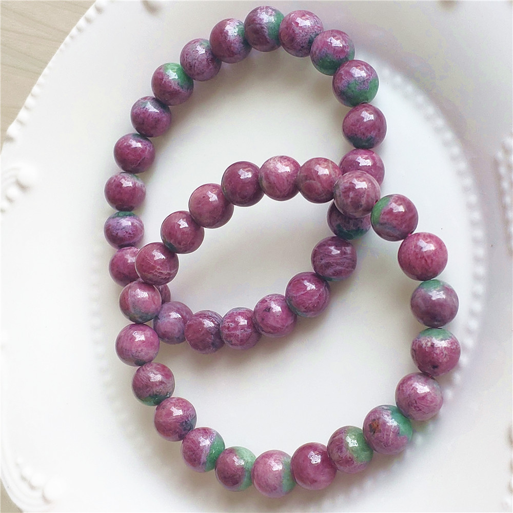 Gemstone Bracelet Healing - Natuurlijke rode robijn edelsteen armband ster