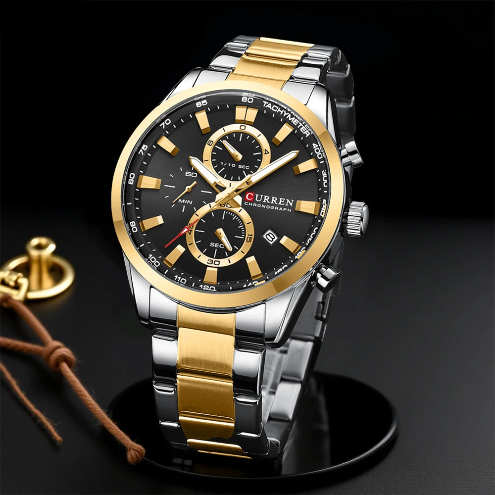 Jewelry Watch - CURREN Casual quartz chrono sporthorloges merken