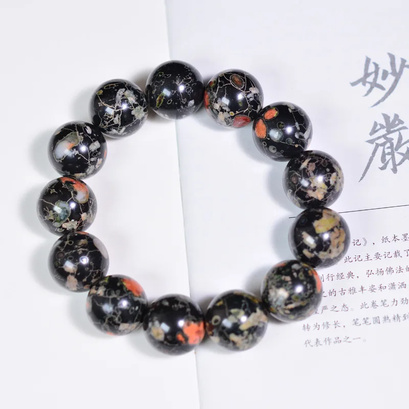 Gemstone Bracelet Healing - Natuursteen Pruimenbloesem Jade Armband Mannen Vrouwen