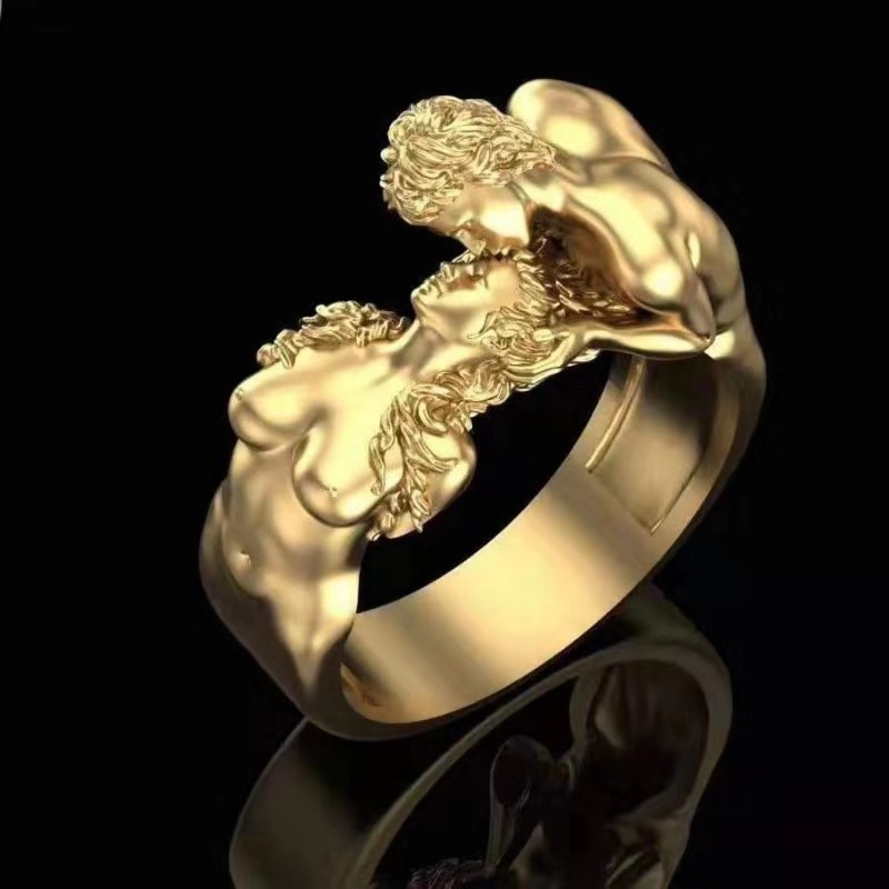 Eve Jewelry & Watches Distribuidor Oficial Rolex Buenos Aires - Klassieke Adam en Eve Kus Verstelbare