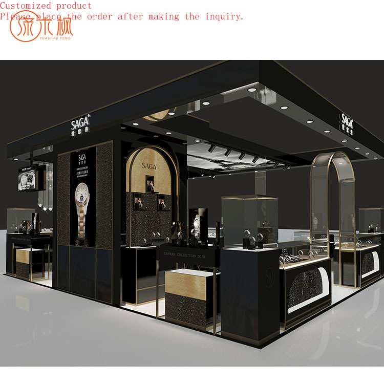 Jewelry Buy Watches - Aangepaste sieradenkiosken voor winkelcentrum Sieradenvitrinekast Tellerontwerp