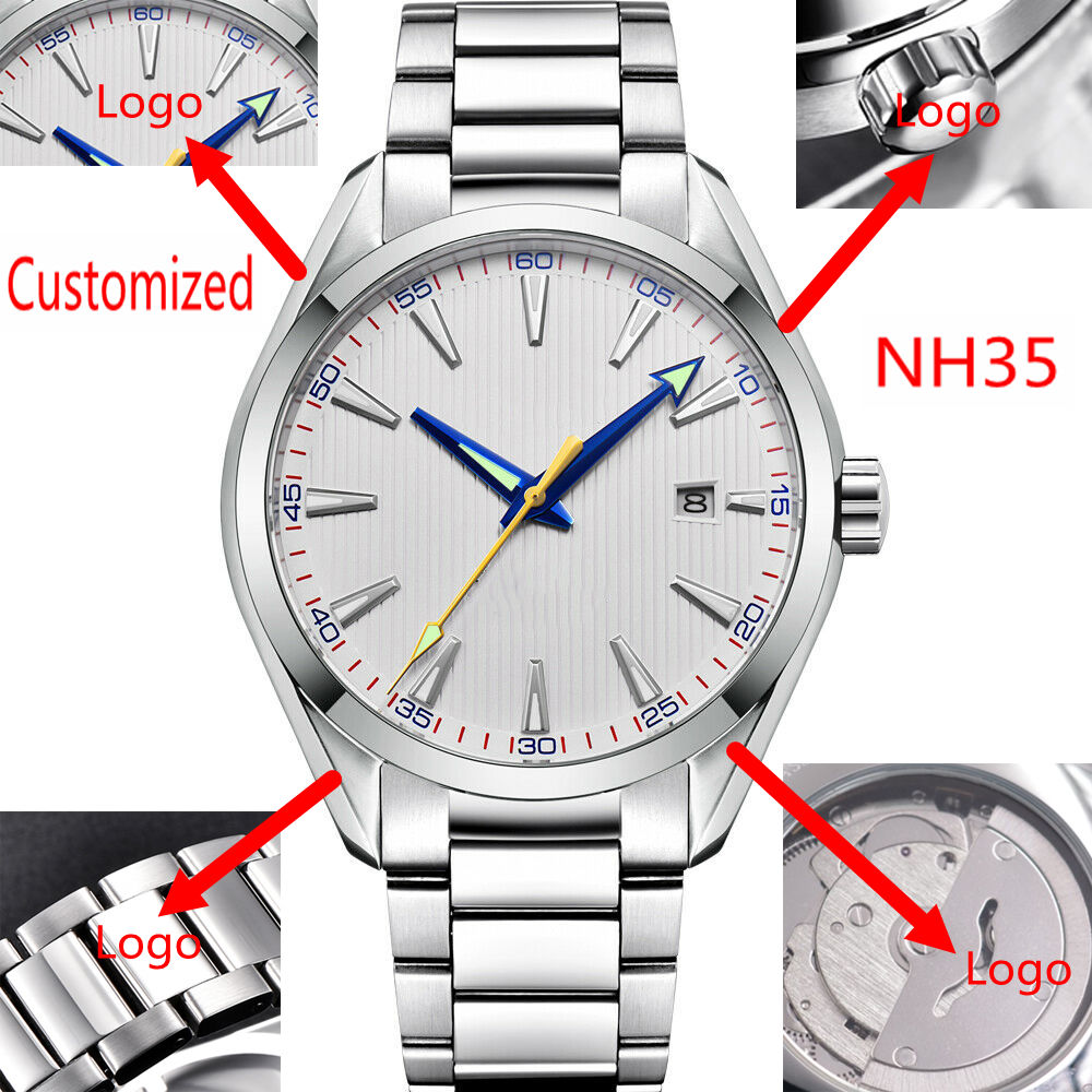 Jewelry Watch - Aangepast logo 41 mm heren Miyota/NH35