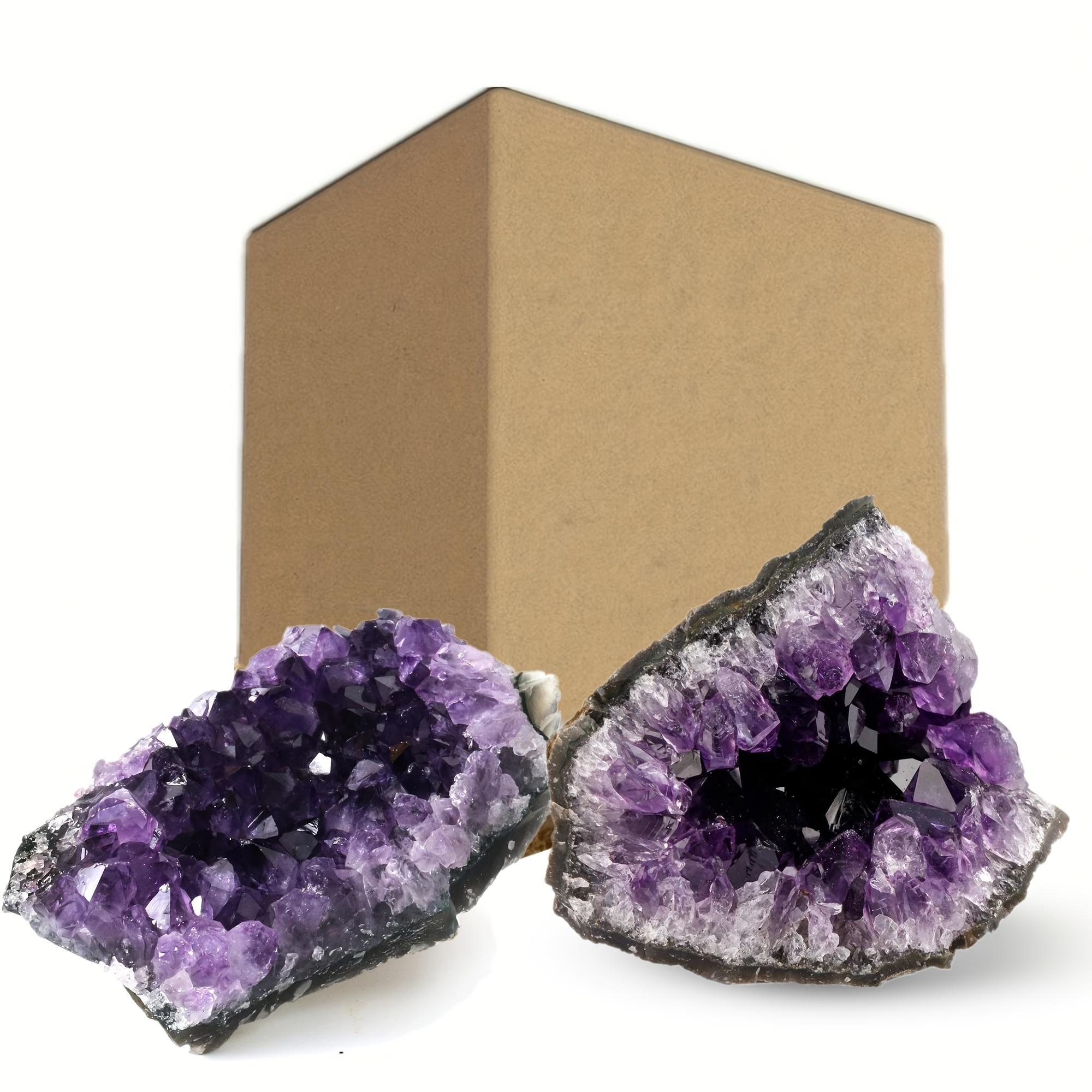 2 stuks natuurlijke amethistst - Gemstone Bracelet Healing recensie en prijs