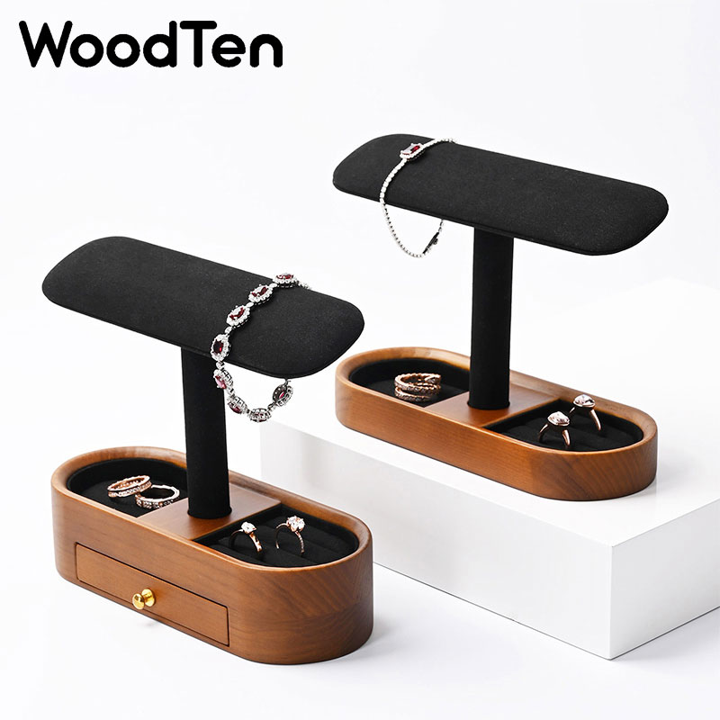 Houten horloge-displaystandaar - Jewelry Stand Watches recensie en prijs