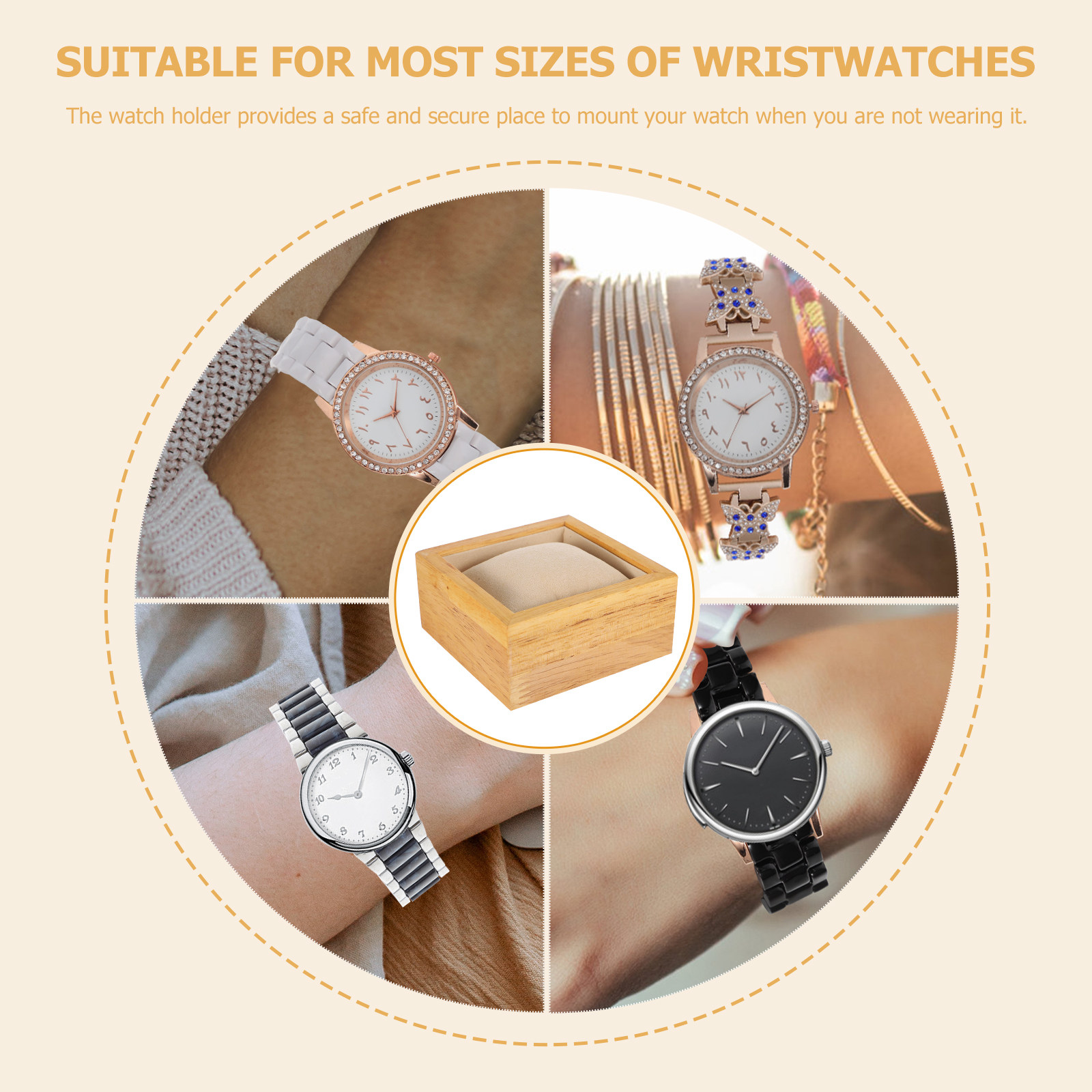 Enkelvoudige horlogedisplaysta - Jewelry Stand Watches recensie en prijs