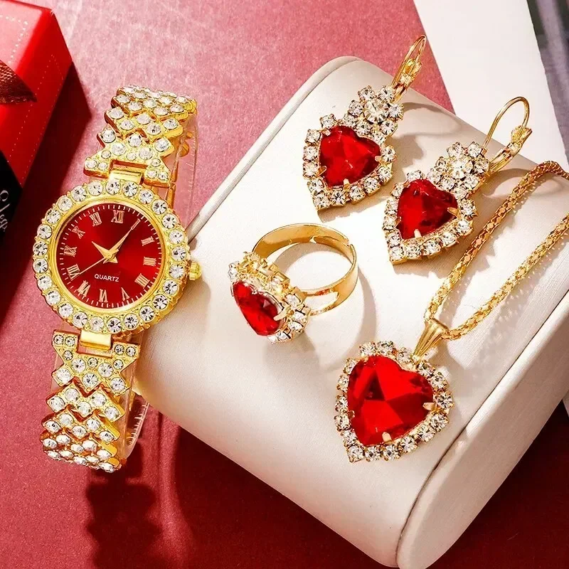 Gouden Luxe Horloge Dames Ring - Jewelry Watches For Ladies recensie en prijs