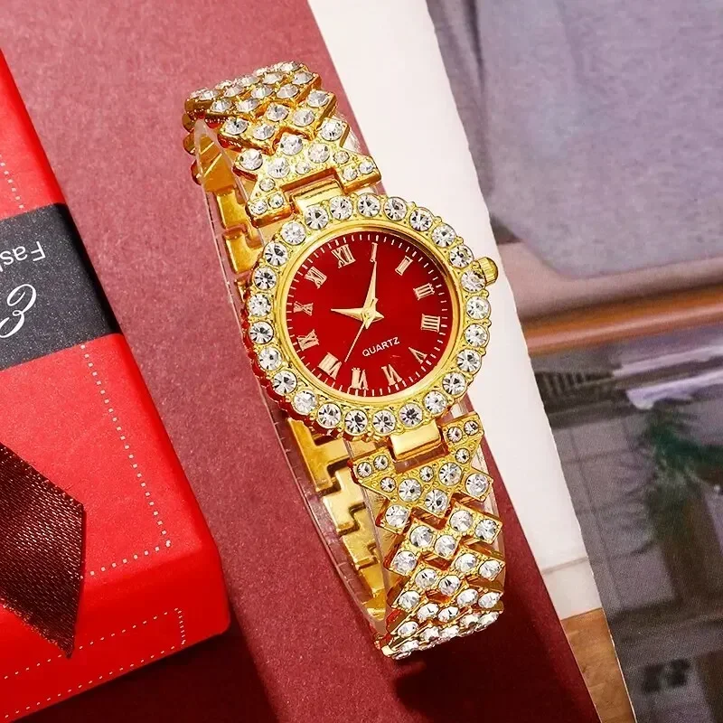 Gouden Luxe Horloge Vrouwen Ri - Jewelry Watches For Ladies recensie en prijs