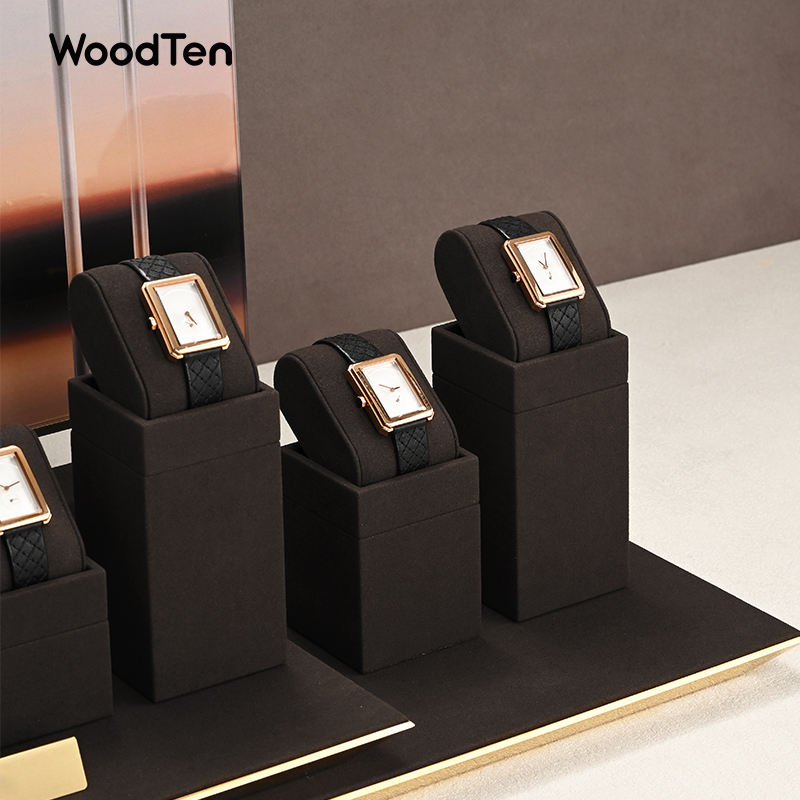 WoodTen Microfibe Horlogestand - Jewelry Stand Watches recensie en prijs