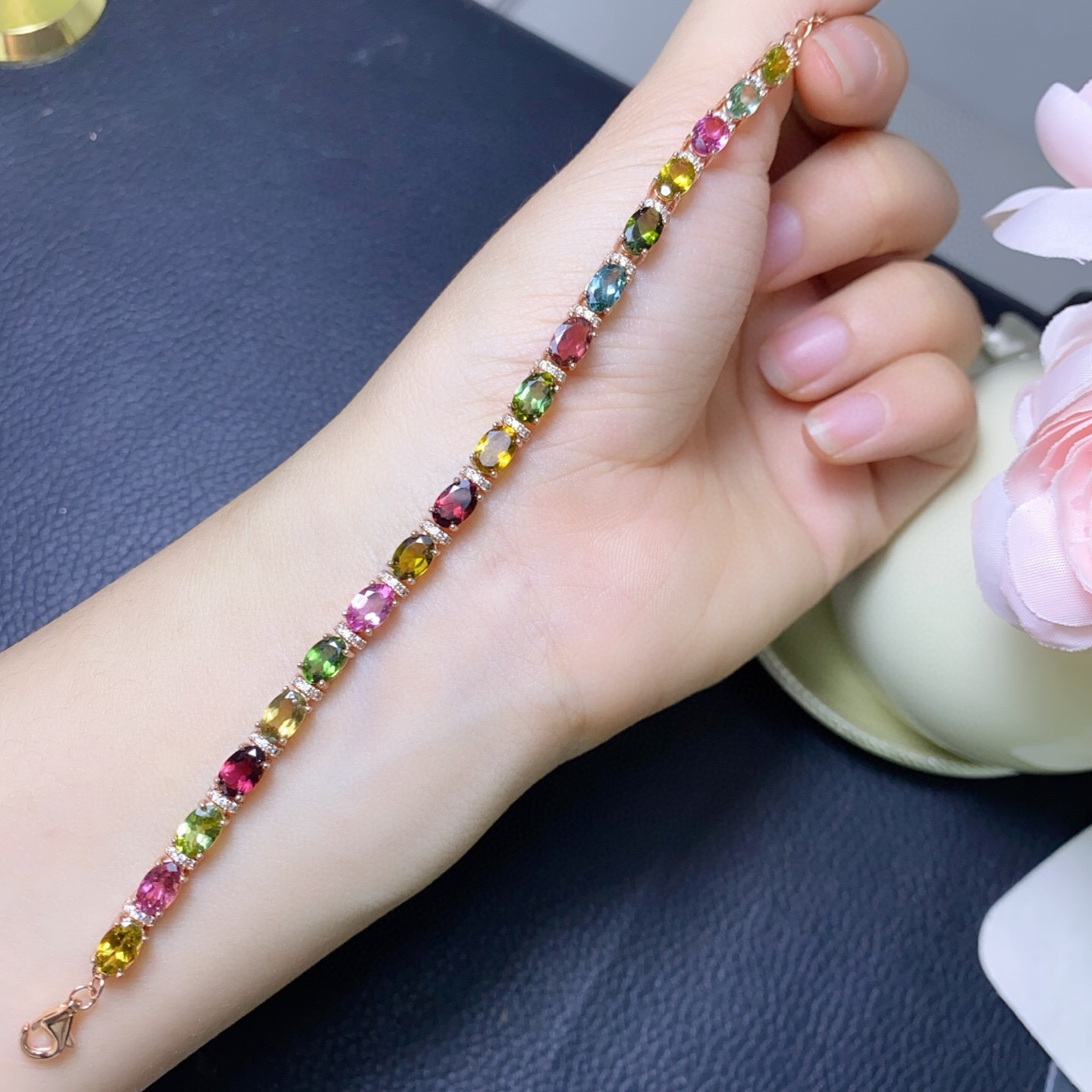 925 Zilveren Armband met Natuu - Gemstone Bracelet Healing recensie en prijs