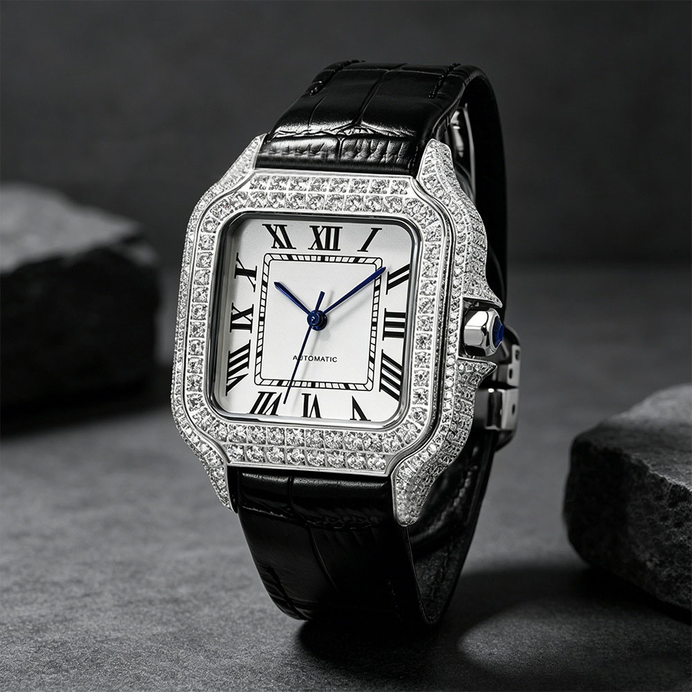 VVS Moissanite Diamanten Horlo - Vvs Jewelry Watches recensie en prijs