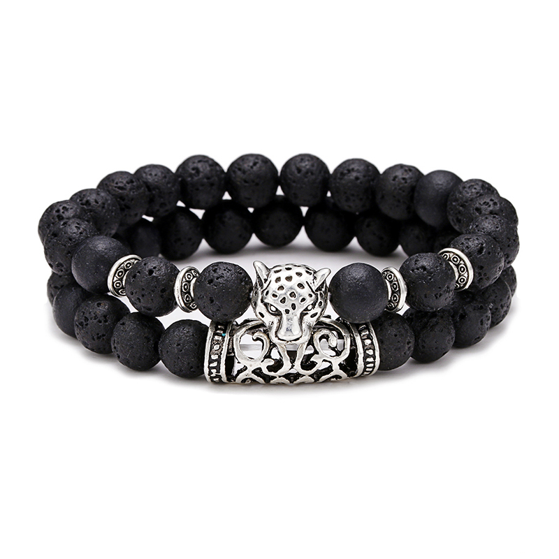 Premium 2 stks/set Luipaard Kr - Gemstone Bracelet Healing recensie en prijs