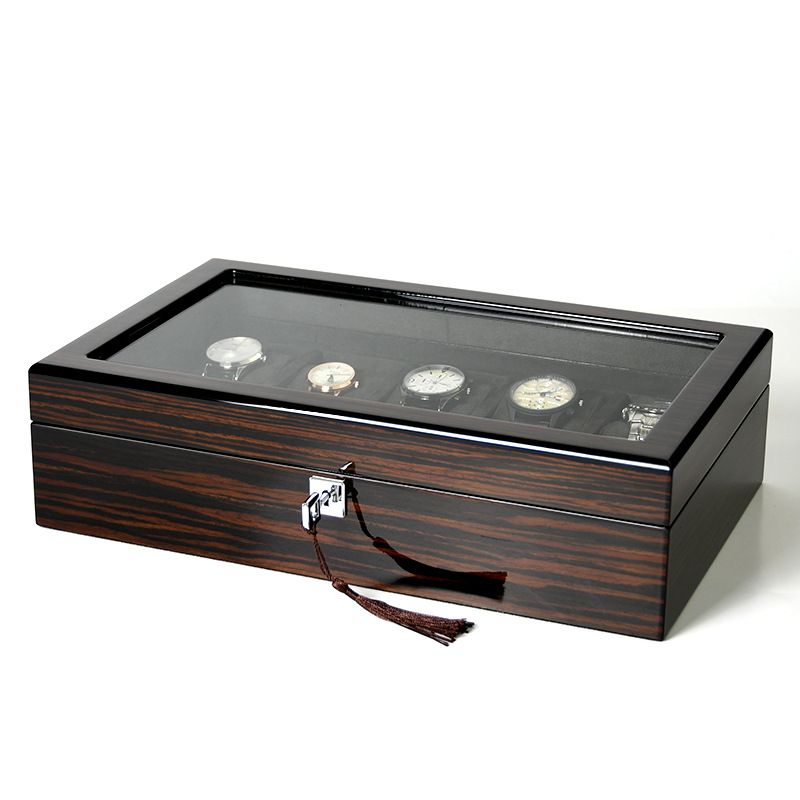 Hxl houten pianolak multi-posi - Watch Display Box recensie en prijs