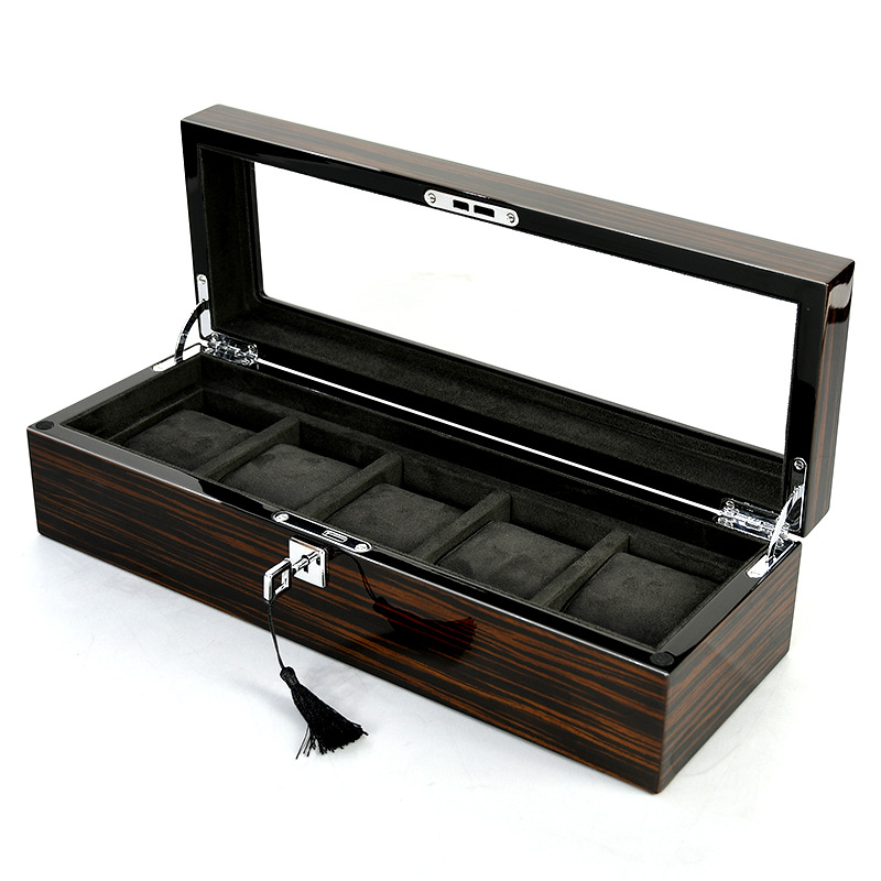 Hxl houten pianolak multi-posi - Watch Display Box recensie en prijs