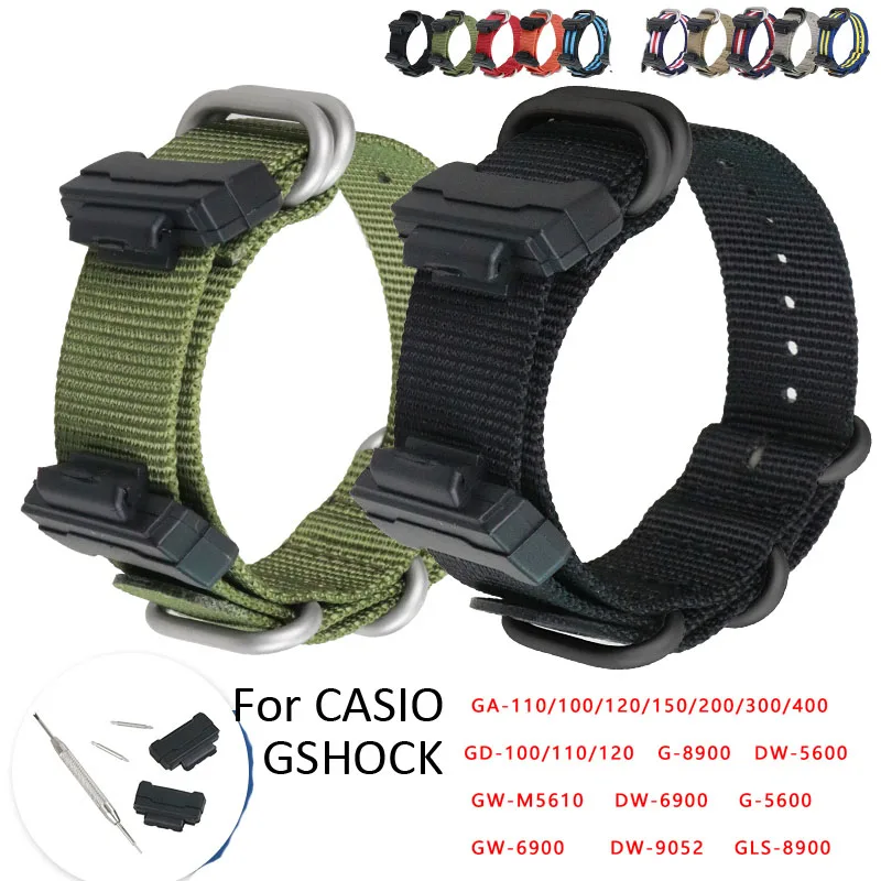 Nylon horlogeband voor Casio G - Casio Watch G-Shock Dw-5600 recensie en prijs