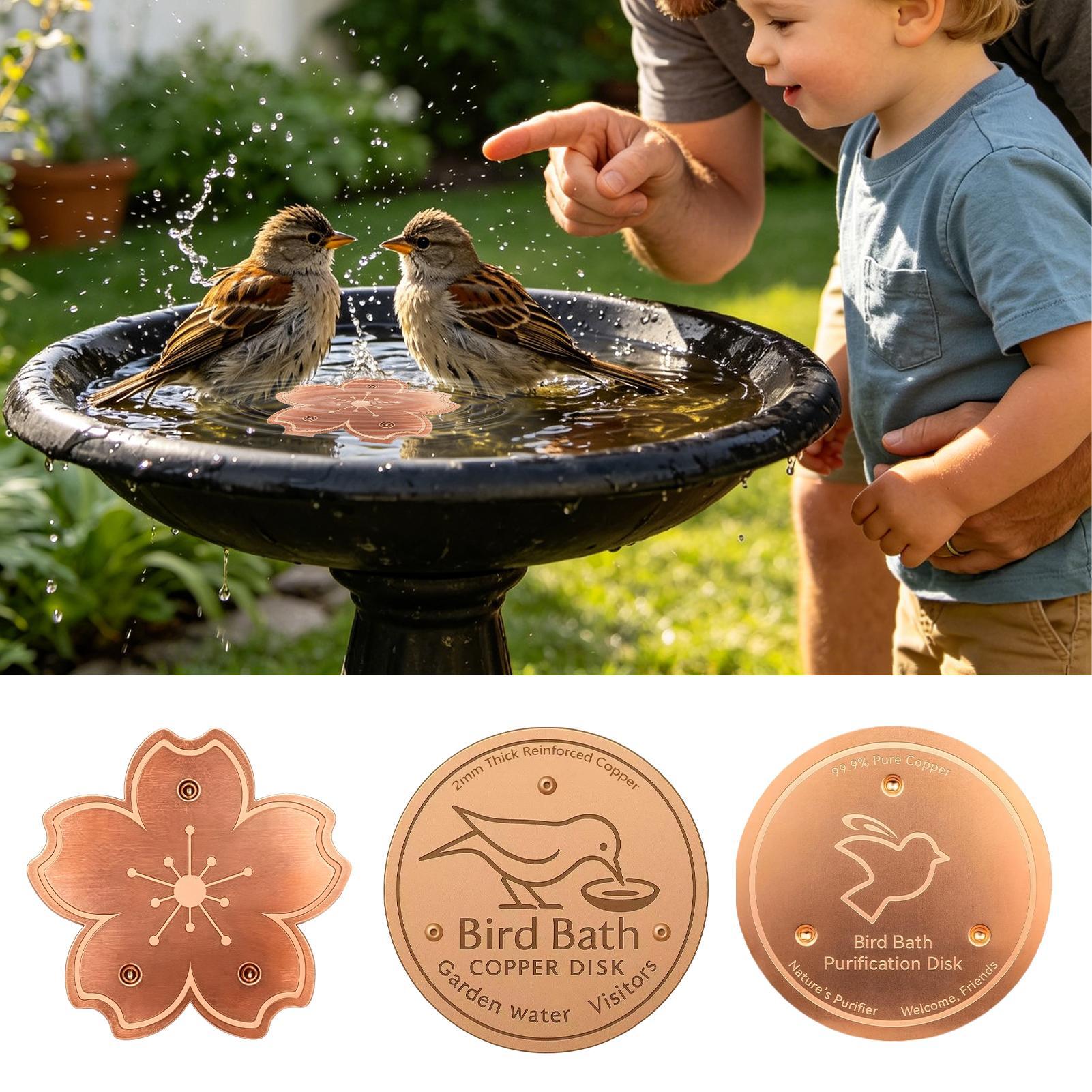 Koperen plaat voor vogelbad, v - Watches & Jewelry Tsukiu recensie en prijs