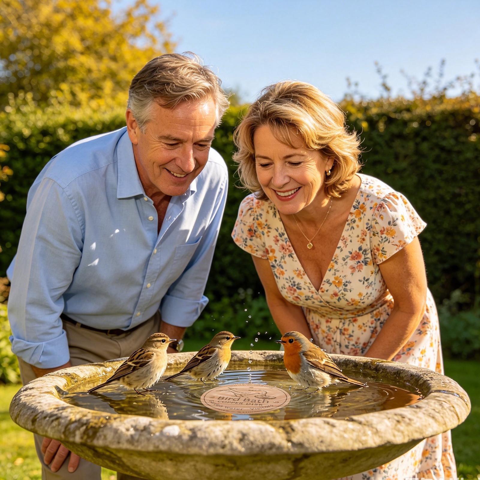 Koperen plaat voor vogelbad, v - Watches & Jewelry Tsukiu recensie en prijs