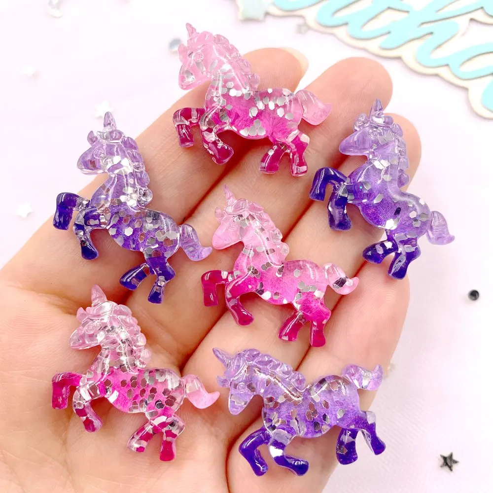 6 STKS Kleurrijke Hars Glitter - Paradise Jewelry & Watches Llc Miami Reviews recensie en prijs