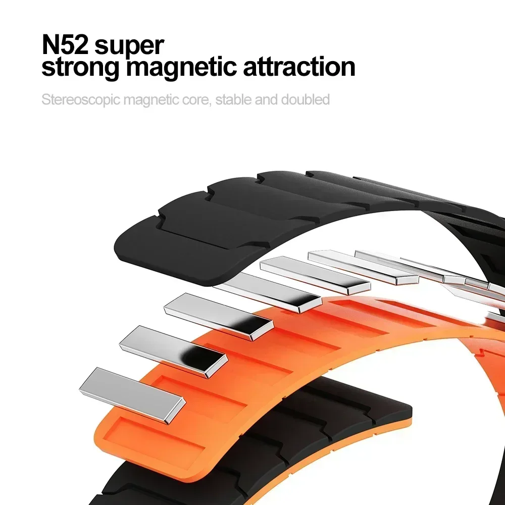 22mm Sport Magnetische Silicon - A1 Watches & Jewelry New York Photos recensie en prijs