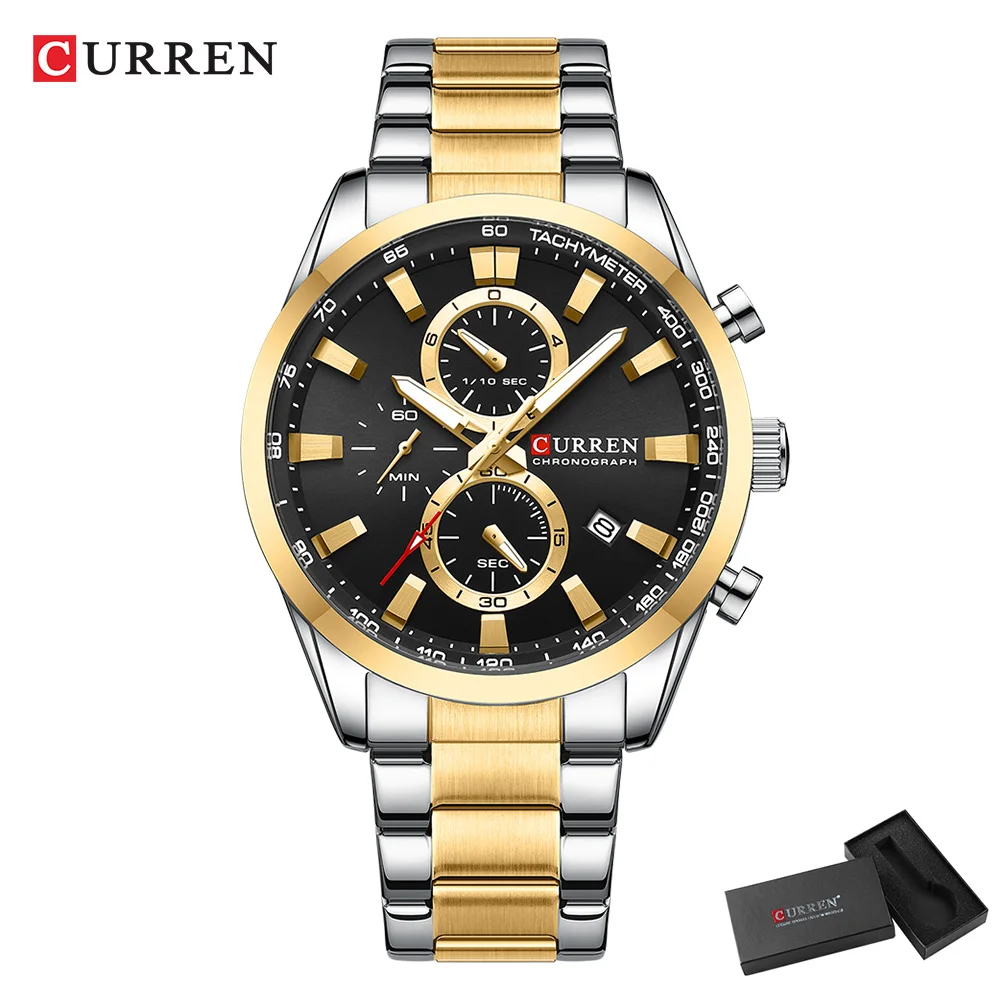 CURREN Casual quartz chrono sp - Jewelry Watch recensie en prijs