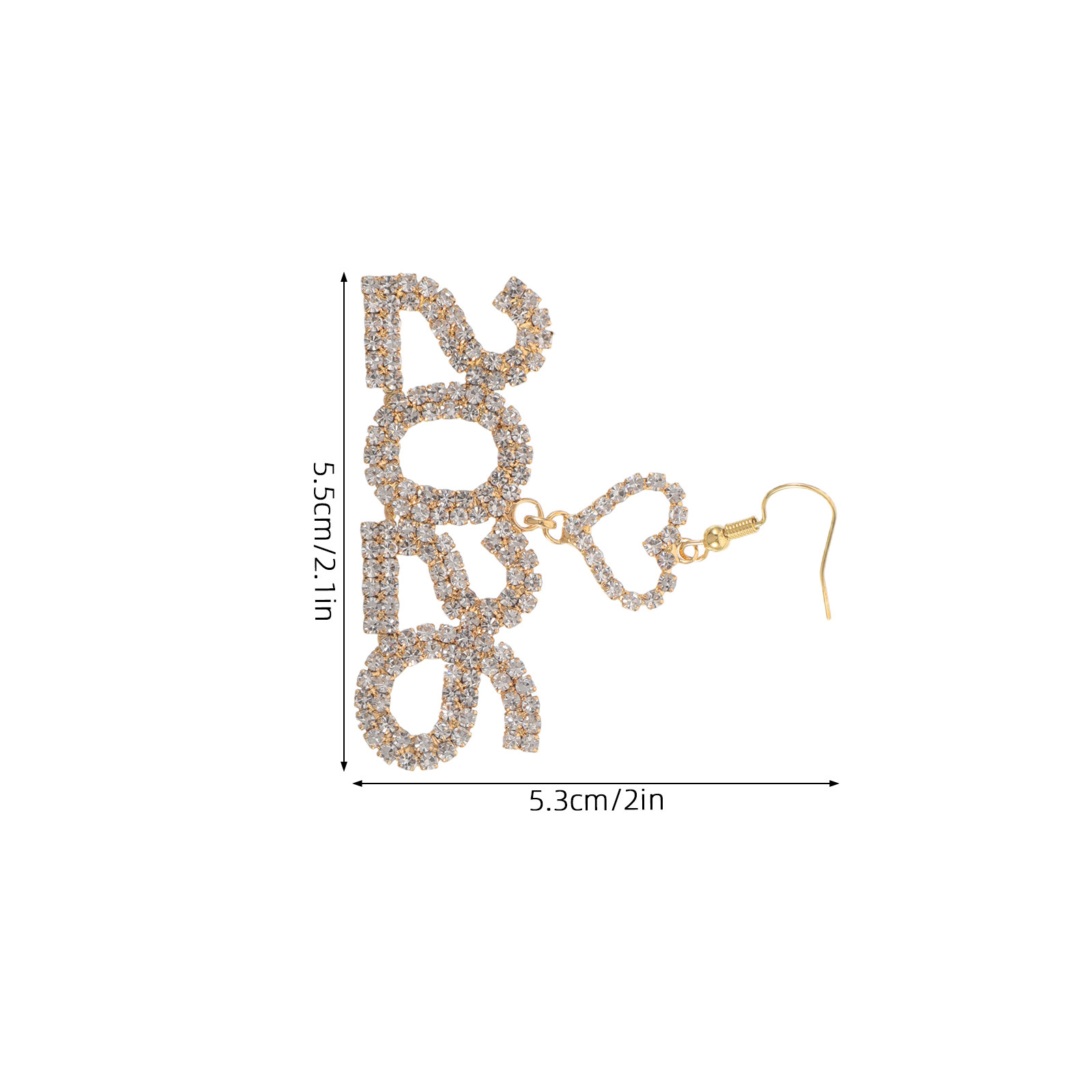 1 paar nieuwjaarsoorhangers 20 - Eve Jewelry & Watches Distribuidor Oficial Rolex Buenos Aires recensie en prijs