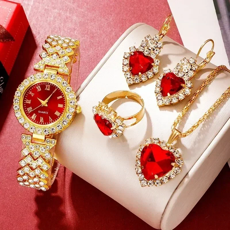 Gouden Luxe Horloge Vrouwen Ri - Jewelry Watches For Ladies recensie en prijs