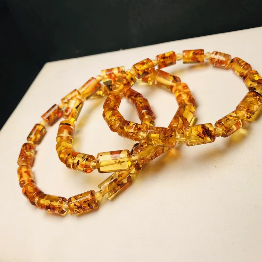 Natuurlijke Piebald Amber Rood - Gemstone Bracelet Healing recensie en prijs
