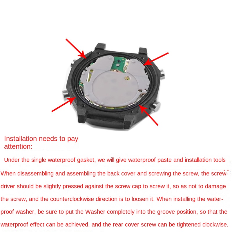 Achterklep waterdichte ring vo - Casio Watch G-Shock Dw-5600 recensie en prijs