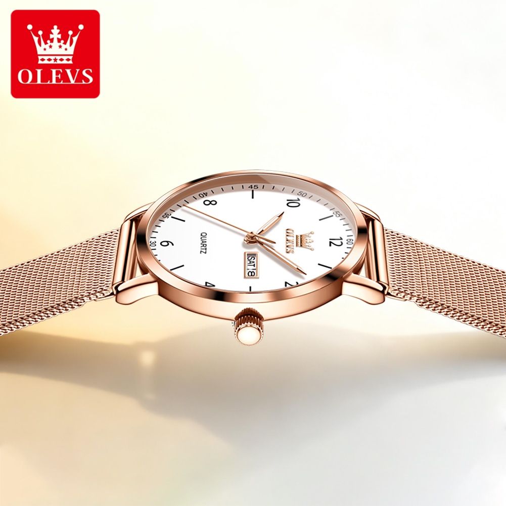 OLEVS 2996 Dameshorloges Origi - Watch Display Box recensie en prijs