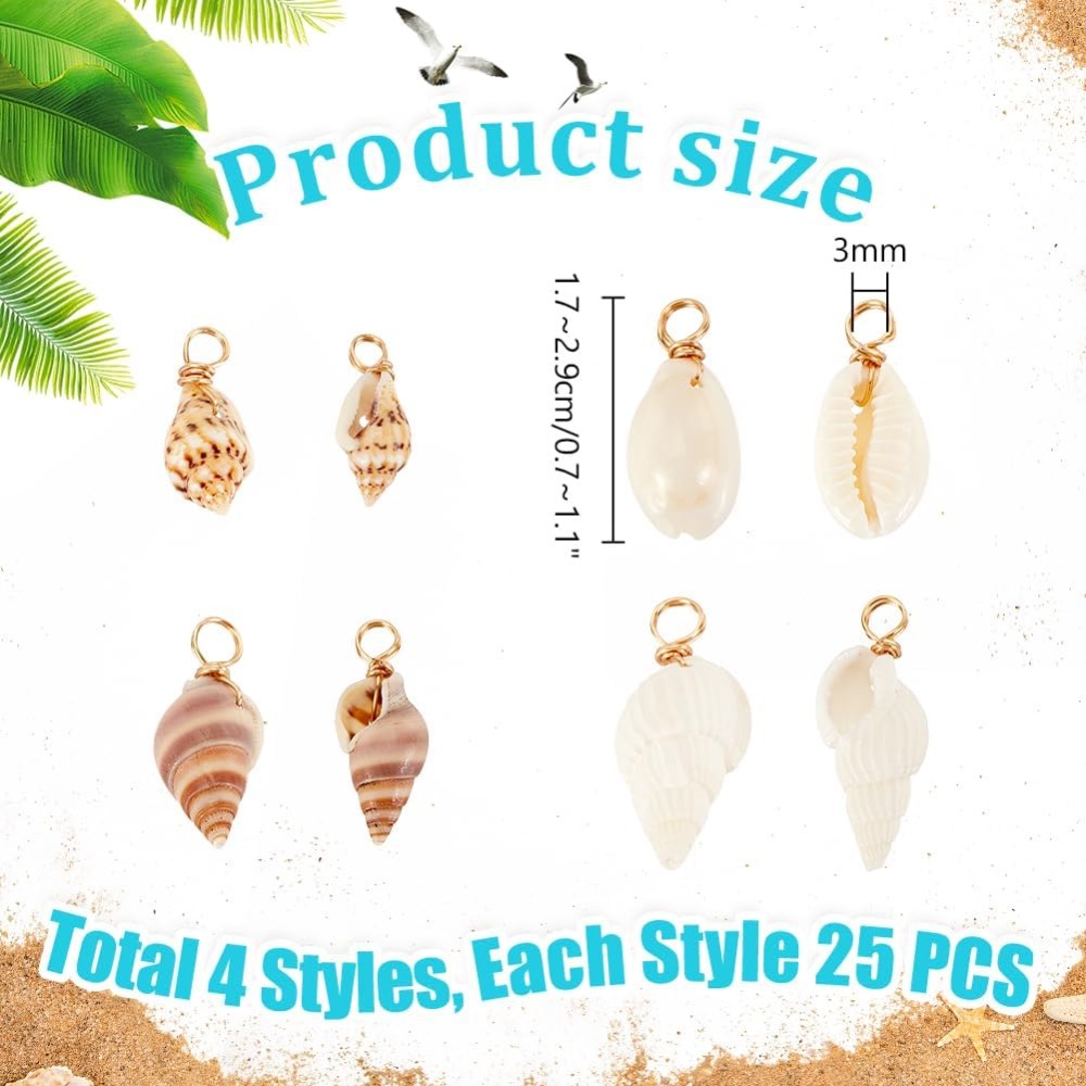 100 stks 4 Stijlen Natuurlijke - Charm Bracelet Beads recensie en prijs