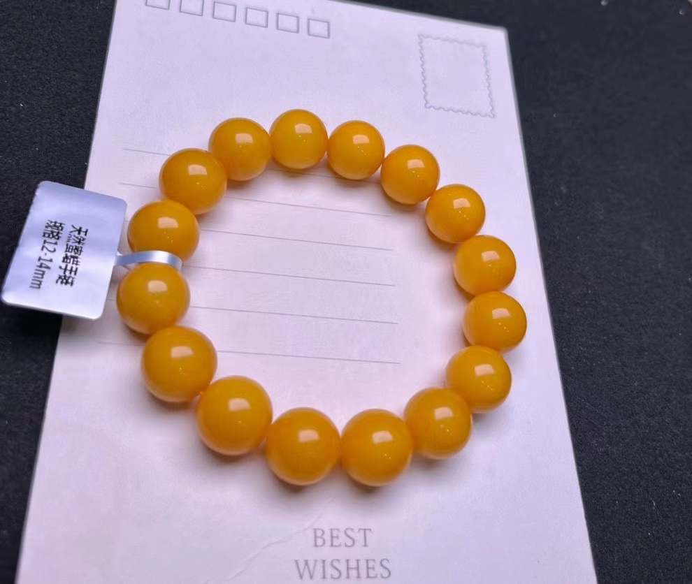 Natuurlijke gele amber edelste - Gemstone Bracelet Healing recensie en prijs