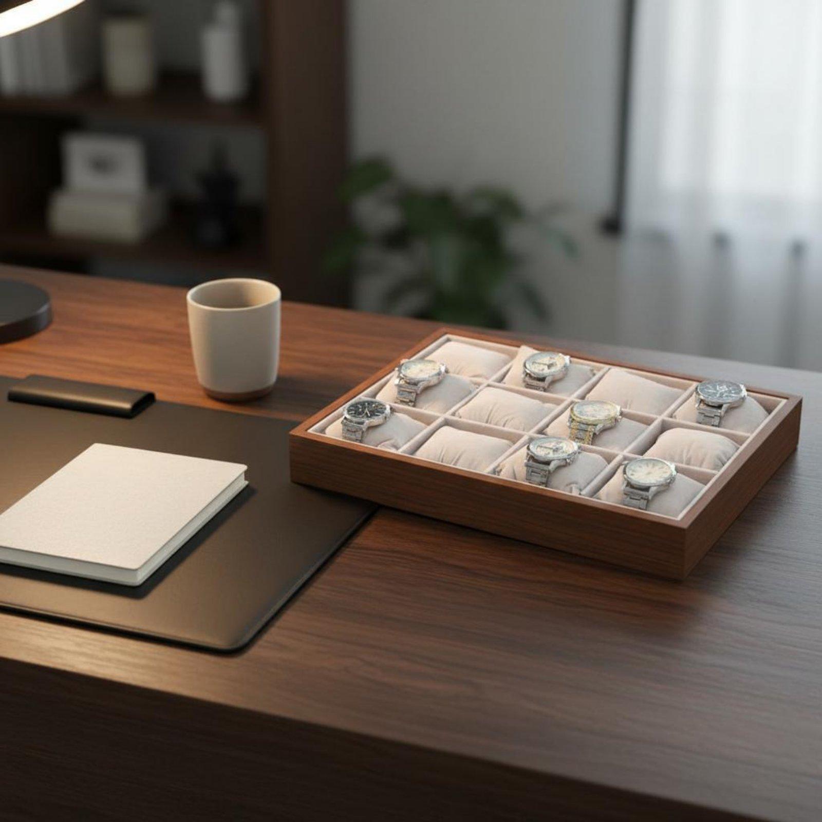 Horloge- en sieradendoos, hout - Watch Display Box recensie en prijs