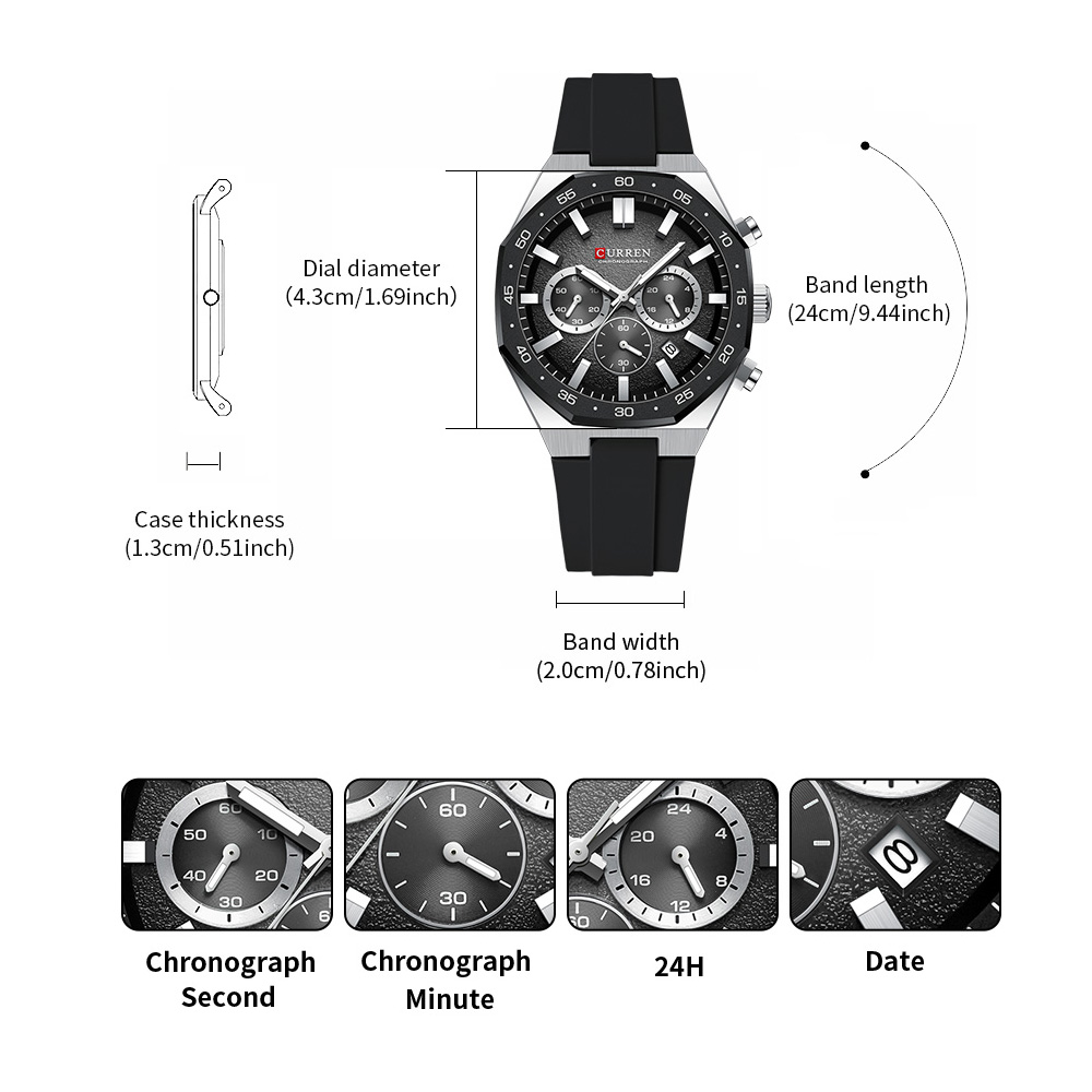 CURREN Mode Casual Heren Sport - Jewelry Watch recensie en prijs