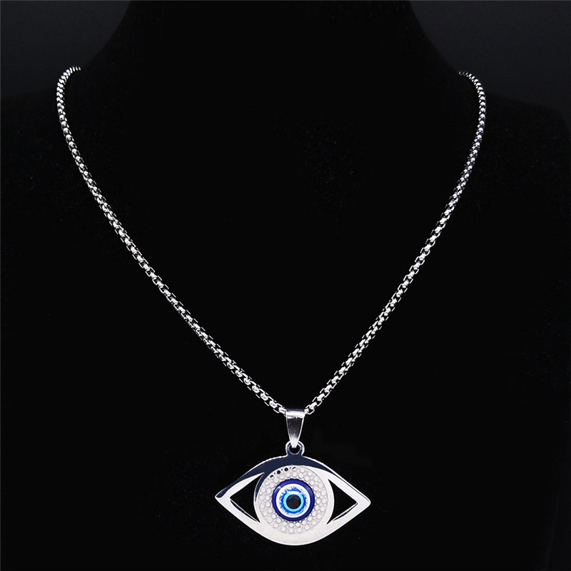 Islam Hamsa Evil Blue Eye kett - Jewelry & Watches Bench recensie en prijs