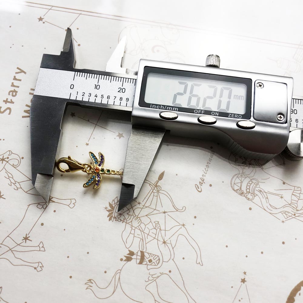 Dragonfly Charm Hanger Herfst  - Paradise Jewelry & Watches Llc Miami Reviews recensie en prijs