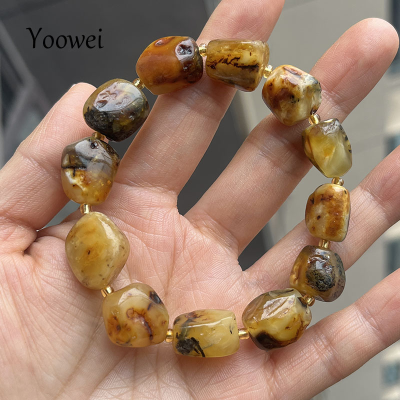 100% Echt Amber Armbanden voor - Gemstone Bracelet Healing recensie en prijs
