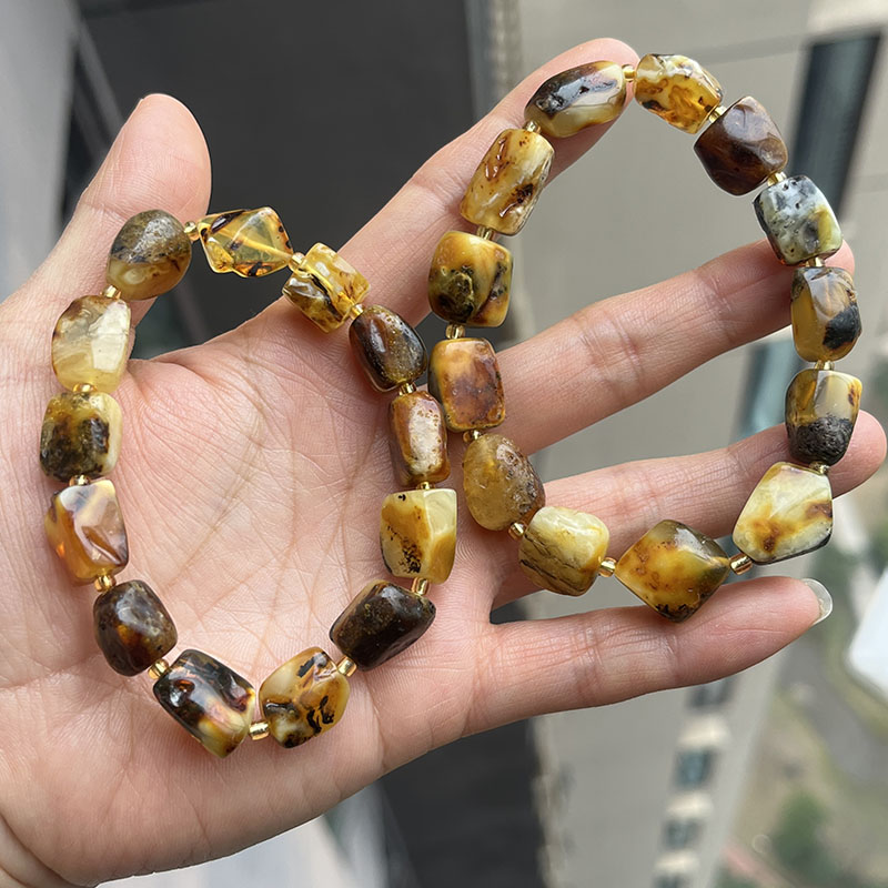 100% Echt Amber Armbanden voor - Gemstone Bracelet Healing recensie en prijs