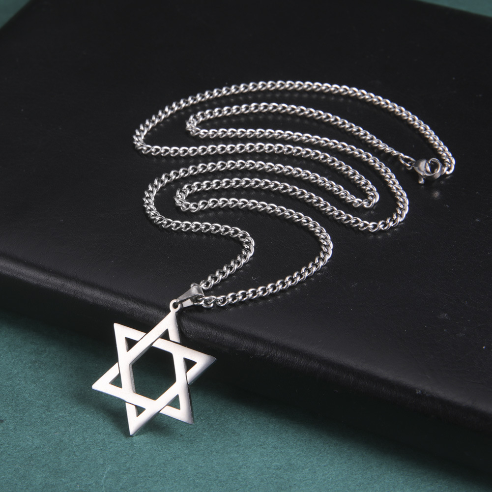 Roestvrijstalen Davidster hang - Jewelry & Watches Bench recensie en prijs
