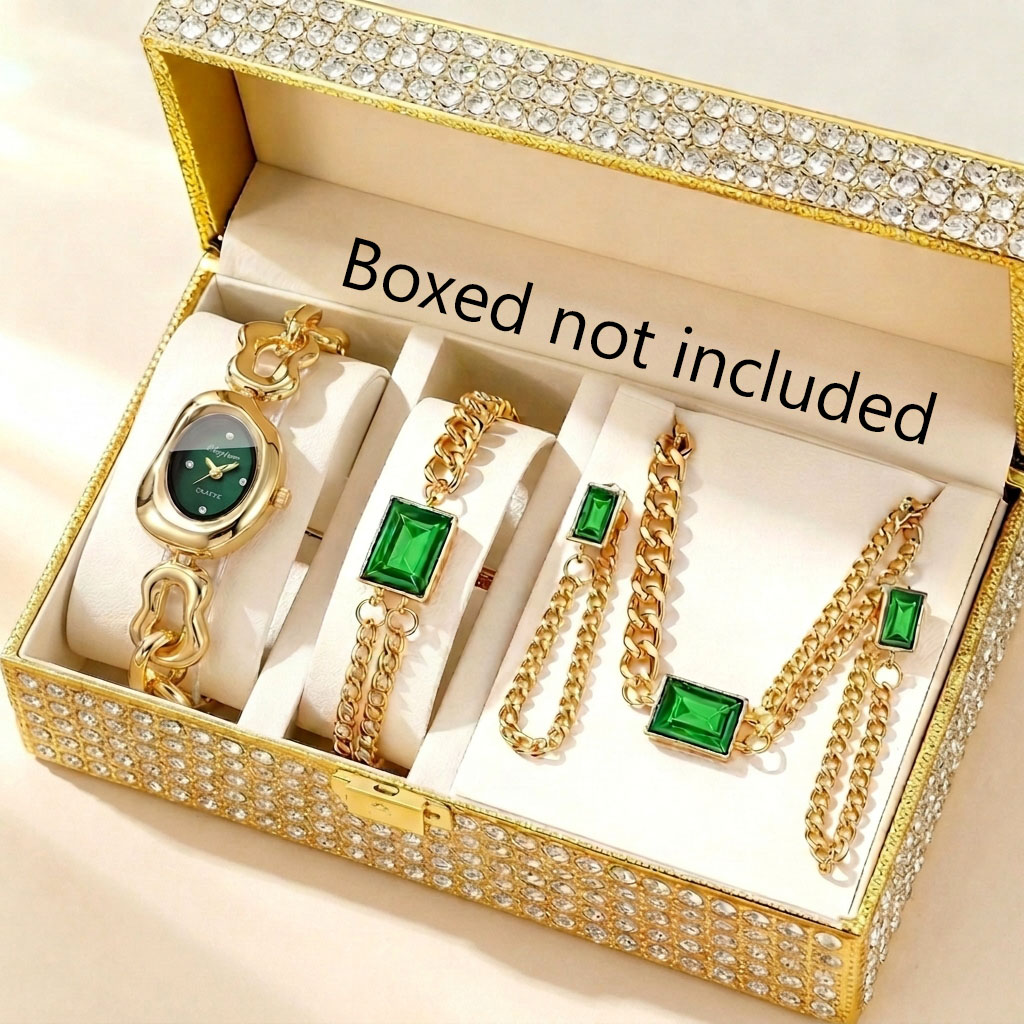 5-delige modieuze dameshorloge - Jewelry Watches For Ladies recensie en prijs