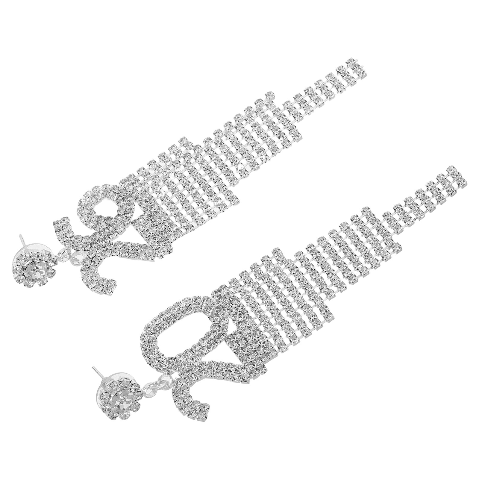 1 paar oorhangers met strass s - Eve Jewelry & Watches Distribuidor Oficial Rolex Buenos Aires recensie en prijs