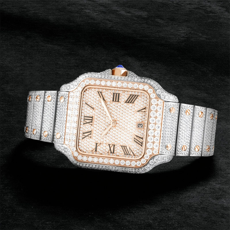 Luxe VVS Moissanite Horloge vo - Vvs Jewelry Watches recensie en prijs