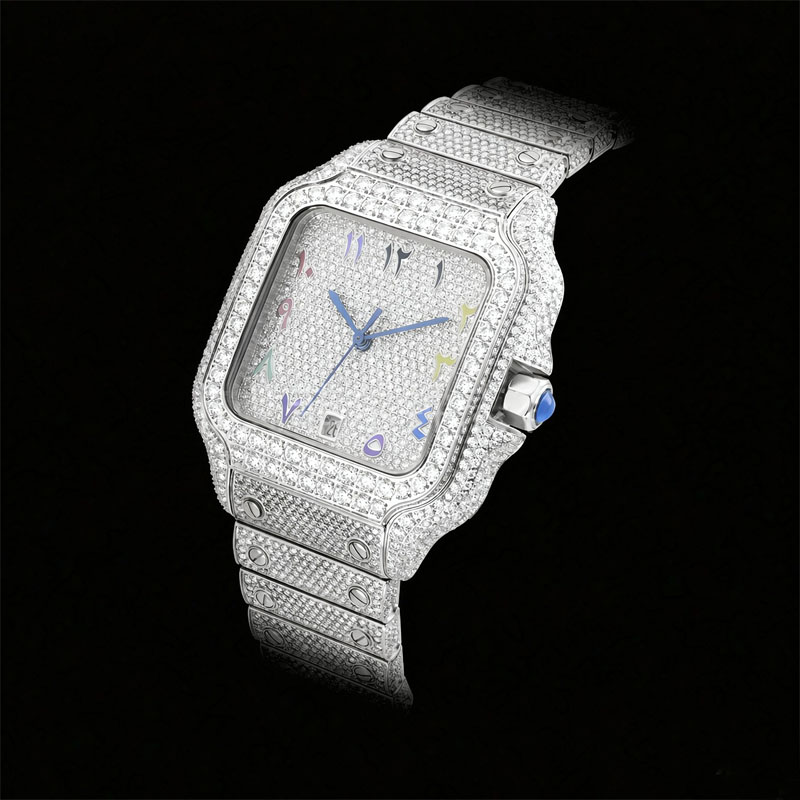 Luxe VVS Moissanite Horloge vo - Vvs Jewelry Watches recensie en prijs